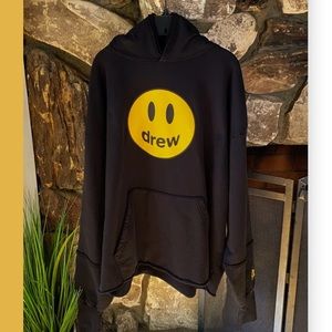 BNWT Drew House black mascot hoodie (L)